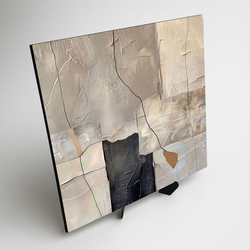 Abstract painting in neutral colors - Elegant