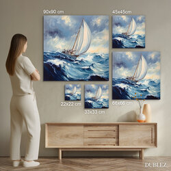 Wall Art - Ship on the Sea