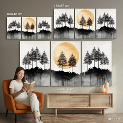 Three-Panel Wall Art - Forest