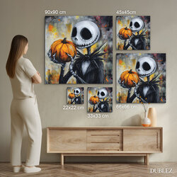Wooden Wall Art from the Movie - Jack Skellington