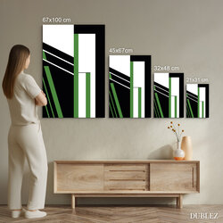 Moderný farebný obraz na stenu - Urban Flow