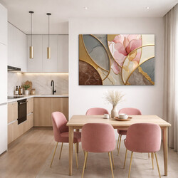 Moderný art deco obraz - Krása v mramore