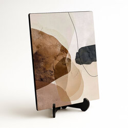 Pictură abstractă minimalistă - Echilibru