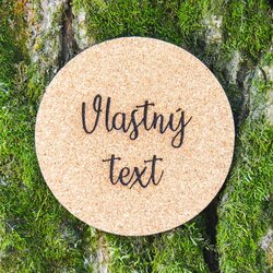 Podložka pod pohár na mieru - s vlastným textom 3