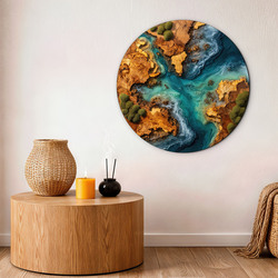 Nástenný obraz - Luxusná imitácia epoxidu a machu