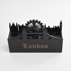 Organizér na perá - London | Čierna