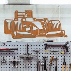 Fából készült falikép - Formula | Cseresznye