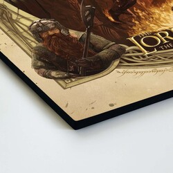 Drevený obraz - The Lord of the Rings