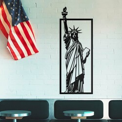 Nástenný obraz - Socha slobody | Čierna