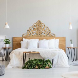 Wooden Wall Art for the Bedroom - Prosperity | Gold Craft Oak