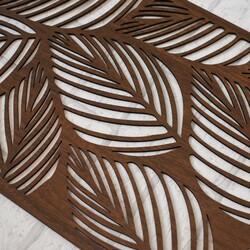 3D Wall Panel - Oasis of Leaves | Walnut