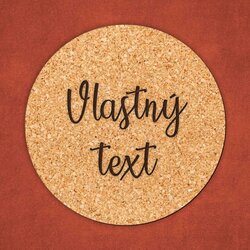 Podložka pod pohár na mieru - s vlastným textom 3