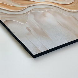 Abstract painting - Pearlescent lines