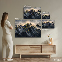 Luxury painting - Mountains of gold