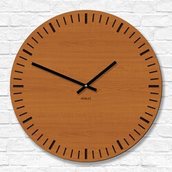 Nástenné hodiny z dreva - Zen | Čerešňa