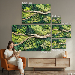 Moha kép utánzata - Ág az erdőben