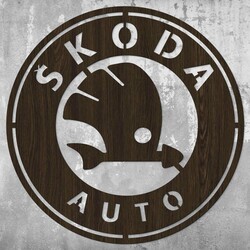 Fakép - Skoda logó | Wenge
