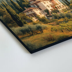 Image on wood - Tuscany