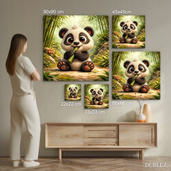 Originálna detská dekorácia - Panda