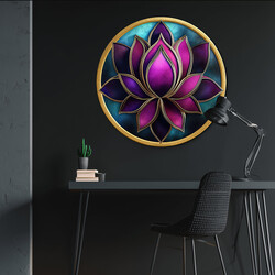 Mandala wall art - Viola