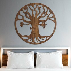 Darček na svadbu - Strom lásky s iniciálami - Amor | Orech