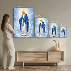 Kresťanský obraz - Svätá Panna Mária