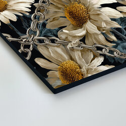 Umelecký obraz - Margarétky v reťaziach 