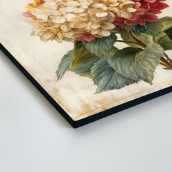 Vintage obraz kvetu - Romantická hortenzia