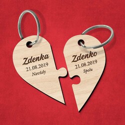 Valentýnský dárek - Klíčenka na míru