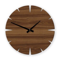 Modern Wall Clock | Walnut