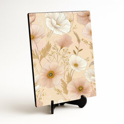 Květinový obraz do ložnice - Růžový sen anemonu