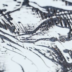 Drevený gravírovaný obraz do baru - Koktail | Biela