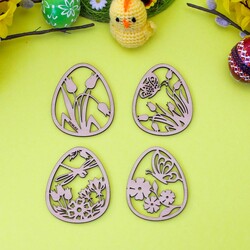 Easter Egg Set - 4 pcs