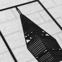 Drevená dekorácia - Kamzík | Čierna