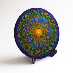 Léčivá mandala na zeď - Srdce Orientu