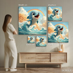 Obraz do detskej izby - Delfín