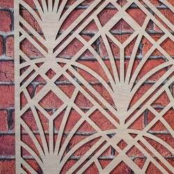 Luxusný abstraktný obraz - Fontána | Dub Sonoma