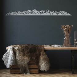 Drevený obraz na stenu - Vysoké Tatry | Strieborná