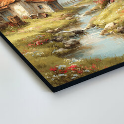 Wooden picture - Country house