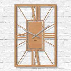 Wooden Roman Numeral Clock - Arch Deco | Beech