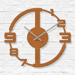 Moderné hodiny na stenu do obývačky - Summery | Čerešňa