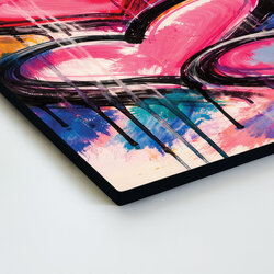 Street art obraz - Rytmus lásky