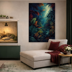 Nástenný obraz - Farebný svet džungle