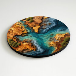 Nástenný obraz - Luxusná imitácia epoxidu a machu