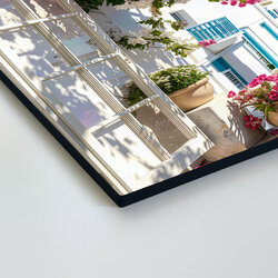 Velký třídílný obraz - Středomořské oleandry