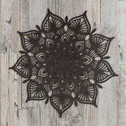 Extravagant Mandala on the Wall - 3D Picture | Wenge
