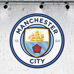 Drevený obraz - Manchester City