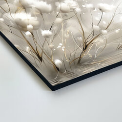 Farebný obraz na dreve - Bavlnka