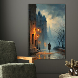 Modern wall art - Night city