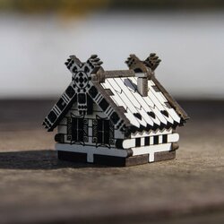 Domček - dekoratívna ozdoba 